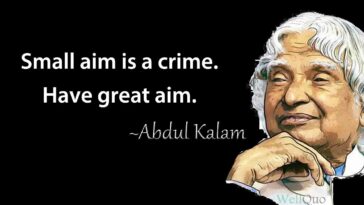 APJ Abdul Kalam quote on dream
